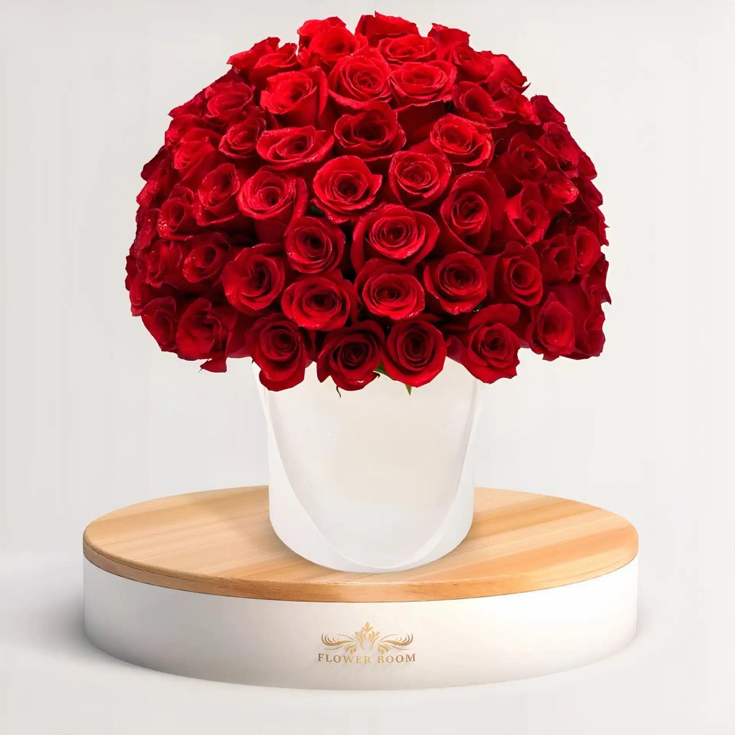 Red Roses Cylinder Box