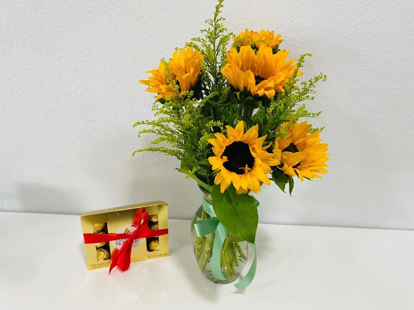 Sunflowers in Vase