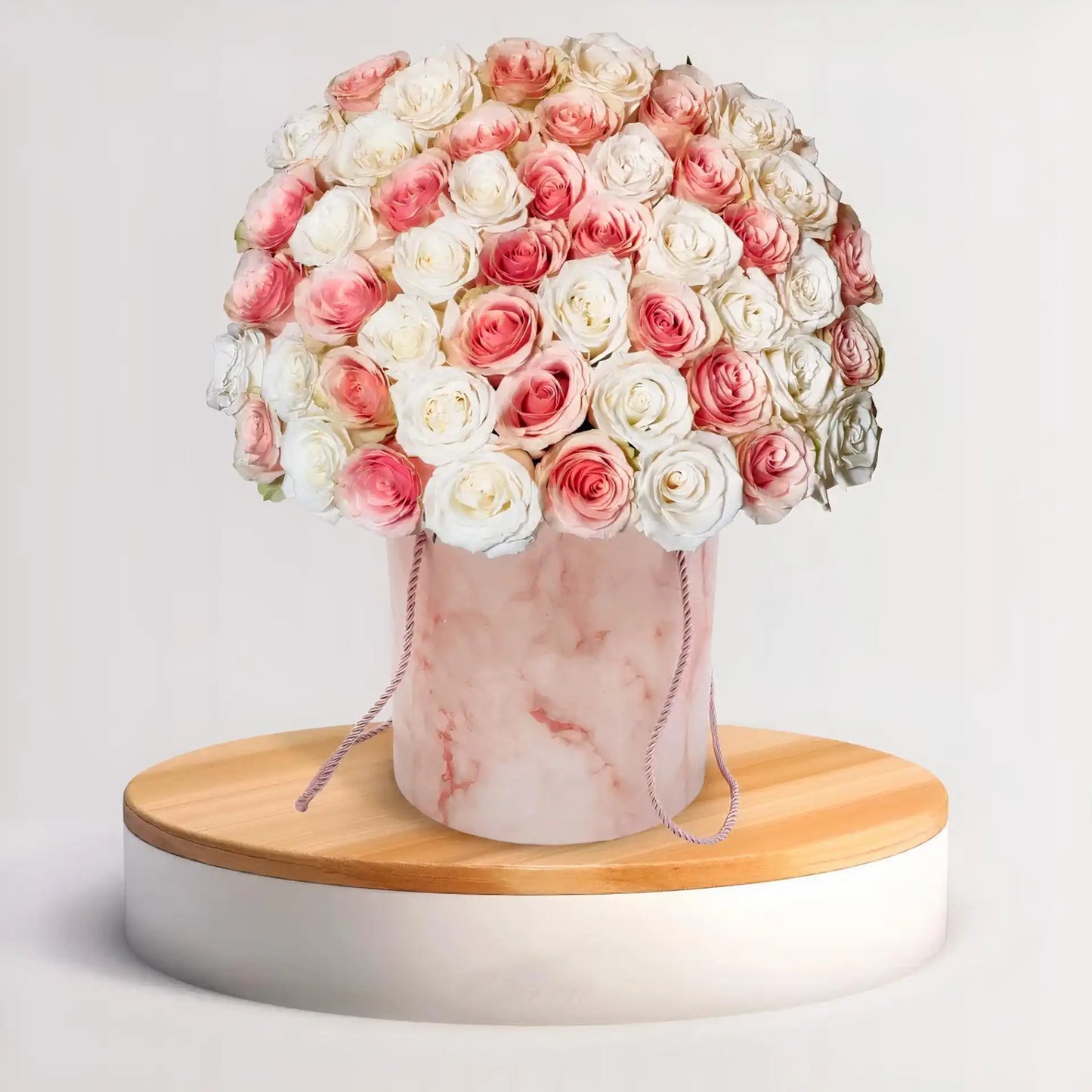 Pink & White