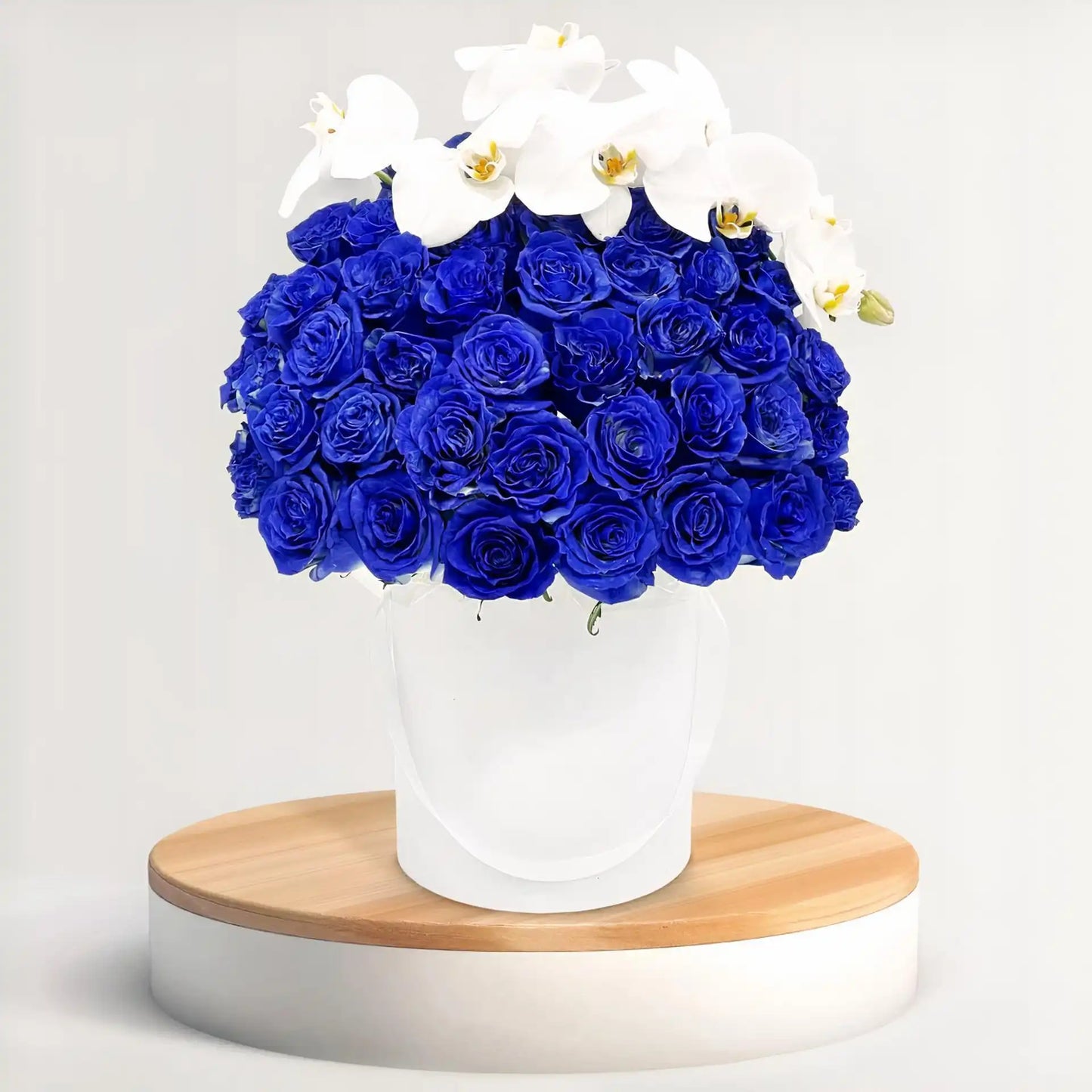 Blue roses & orchids