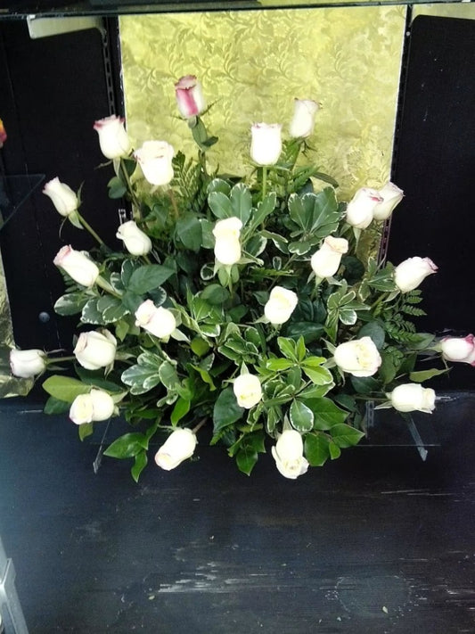Roses in White