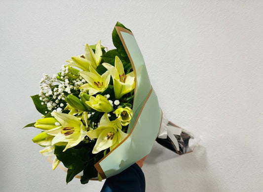 White Lilies Bouquet